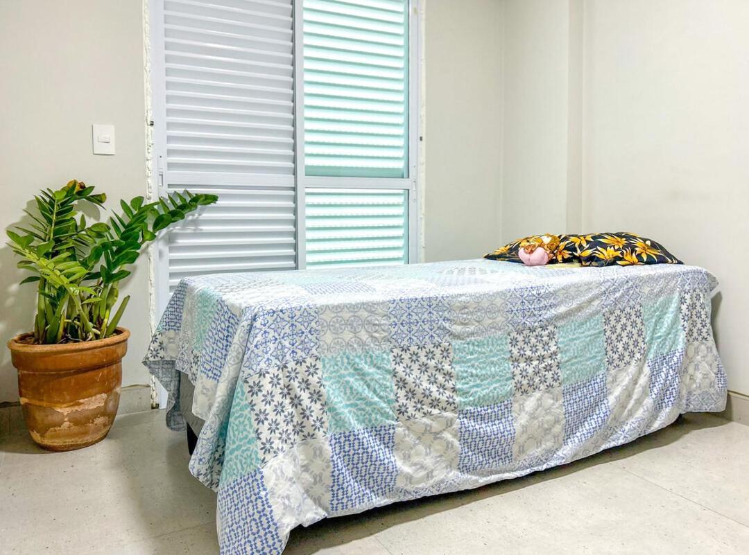 Apto A 900M Da Praia Da Enseada Em Bertioga Sp Apartment ภายนอก รูปภาพ